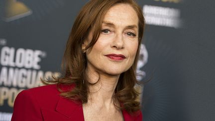 La comédienne Isabelle Huppert, Los Angeles, 7 janvier 2017
 (VALERIE MACON / AFP)