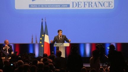 François Fillon au Congrès des maires en 2009 (JACQUES DEMARTHON / AFP)