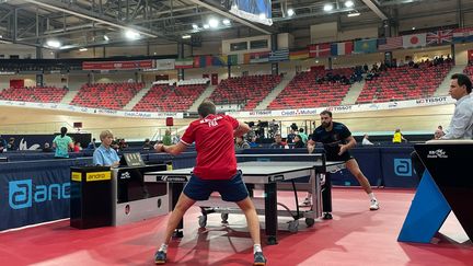 Le para tennis de table a investi le Vélodrome de Saint-Quent-en-Yvelines pour l'un des plus grands tournois internationaux, le 9 novembre 2023. (CLEMENT MARIOTTI PONS / FRANCEINFO: SPORT)