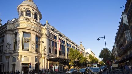 Le magasin Printemps du boulevard Haussmann, &agrave; Paris, le 5 mai 2010. (BERTRAND GARDEL / HEMIS.FR / AFP)