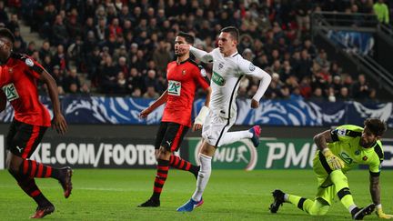 En février 2017, au Roazhon Park, Rennes et le PSG s'étaient déjà rencontrés en 16e de finale de coupe de France 