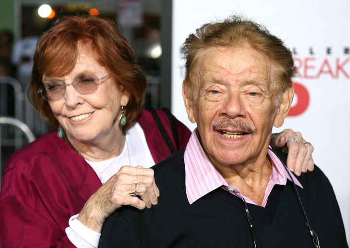 Anne Meara et Jerry Stiller à Los Angeles le 17 septembre 2007
 (Gabriel Bouys / AFP)