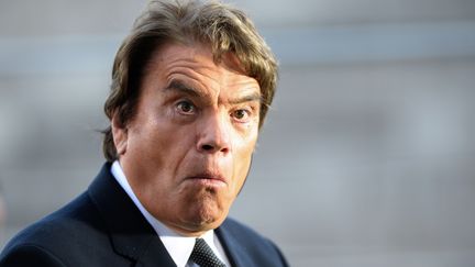 Bernard Tapie au Stade-V&eacute;lodrome de Marseille (Bouches-du-Rh&ocirc;ne), le 26 mai 2013. (GERARD JULIEN / AFP)