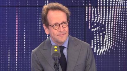 Gilles Le Gendre, président du groupe La République en marche à l'Assemblée nationale, était invité de franceinfo, vendredi 26 juillet 2019. (FRANCEINFO / RADIOFRANCE)