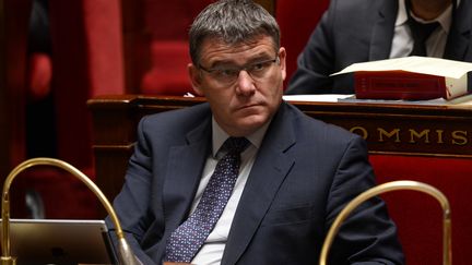 Christophe Sirugue, député socialiste de Saône-et-Loire, le 4 mai 2016 sur les bancs de l'Assemblée nationale. (BERTRAND GUAY / AFP)