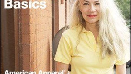 Jacky, 60 ans, mannequin de la nouvelle campagne American Apparel
 (American Apparel)