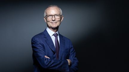 Le président de la Ligue des droits de l'Homme Patrick Baudouin, à Paris, le 22 juillet 2019. (JOEL SAGET / AFP)