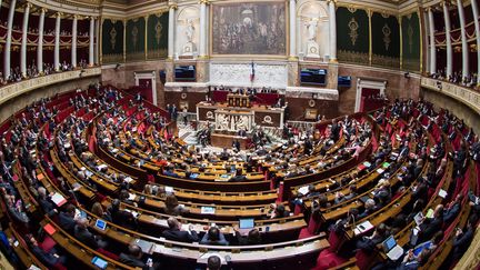 L'Assemblée nationale, le 6 décembre 2017 à Paris.&nbsp; (BERTRAND GUAY / AFP)