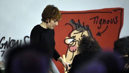 Chloé Verlhac à Montreuil (Seine-Saint-Denis), le 15 janvier 2015. (MARTIN BUREAU / AFP)