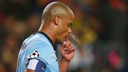 Vincent Kompany, le défenseur de Manchester City. (KIERAN MCMANUS / BACKPAGE IMAGES LTD)