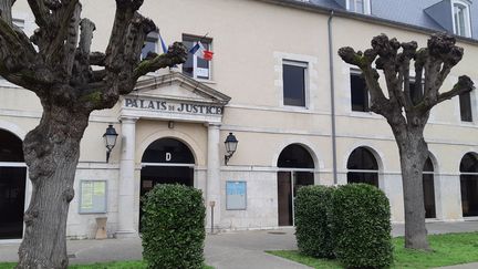 Le palais de justice de Montargis (Loiret), le 14 janvier 2020. (ANNE OGER / RADIO FRANCE)