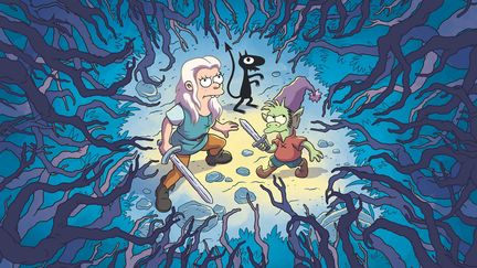 "Disenchantment", les premières images de la nouvelle série du créateur des "Simpson" Matt Groening.
 (Netflix)