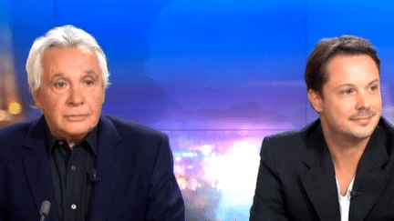 Michel et Davy Sardou au 20 heures
 (France2/culturebox)