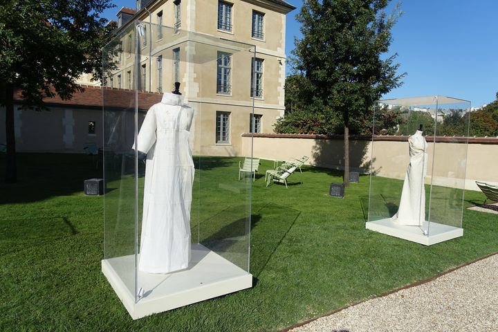 Exposition "Cristobal Balenciaga, le couturier sculpteur" chez Kering au 40 rue de Sèvres dans le cadre des Journées du patrimoine, le 19 septembre 2019 (CORINNE JEAMMET)