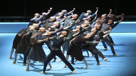 Le Malandain Ballet Biarritz se produira pour une soirée exceptionnelle aux arènes de Bayonne, samedi. 
 (JACQUES DEMARTHON / AFP)