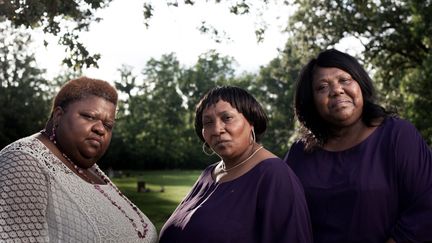 Le trio The Como Mamas : Angelia Taylor, Della Daniels et Ester Mae Wilbourn
 (Aaron A. Greenhood)