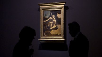 "Le Saint Jerome" de Leonardo da Vinci au Clos Luce à Amboise, le 7 juin 2022.&nbsp; (GUILLAUME SOUVANT / AFP)