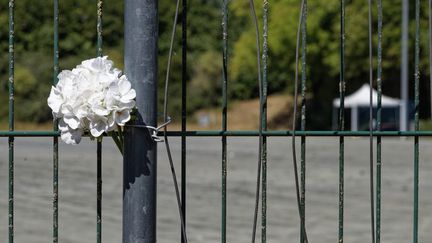 At the site of the accident during the fireworks in Cholet (Maine-et-Loire), July 15, 2022. (VINCENT MICHEL / MAXPPP)