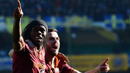 Gervinho et Pjanic (As Roma) (GIUSEPPE CACACE / AFP)