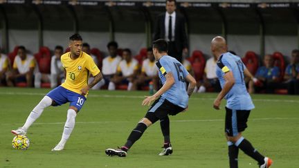 Neymar a été intenable en première période. (DIEGO HERCULANO / BRAZIL PHOTO PRESS)