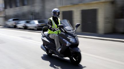 Un conducteur de moto (photo d'illustration) (SOLLIER CYRIL / MAXPPP)