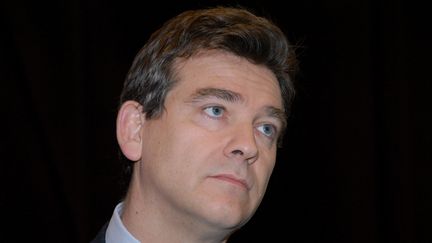 Le ministre du Redressement productif Arnaud Montebourg, le 28 novembre 2013 &agrave; Paris. (PATRICE PIERROT / AFP)