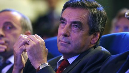 L'ancien Premier ministre Fran&ccedil;ois Fillon, le 14 novembre 2014, &agrave; Menton (Alpes-Maritimes). (VALERY HACHE / AFP)