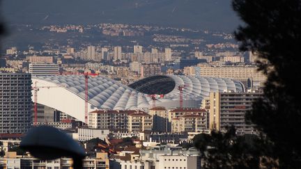 Le stade V&eacute;lodrome, &agrave; Marseille, le 11 f&eacute;vrier 2015.&nbsp; (CITIZENSIDE/FREDERIC SEGURAN / AFP)