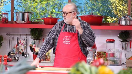 Le plateau d'Un Chef à l'oreille. (FRANCE 2)