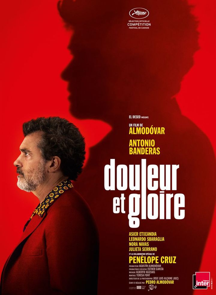 L'affiche de "Douleur et gloire" de Oedro Almodovar (Pathé)