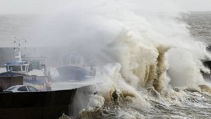 A Pornic (Loire-Atlantique), le 8 février 2016. (PHILIPPE CHEREL / MAXPPP)