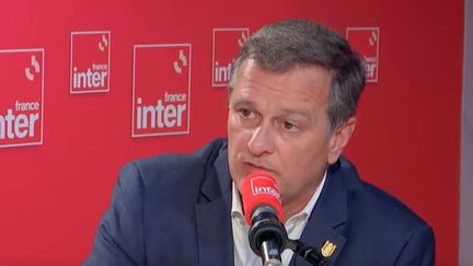 Louis Aliot, mayor National Rally of Perpignan, November 3, 2022 on France Inter.  (FRANCEINTER / RADIO FRANCE)