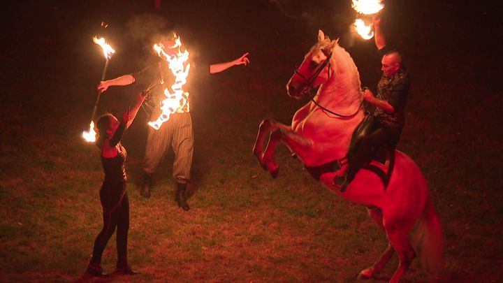 Une performance technique hors-normes tant au niveau&nbsp;artistique qu'équestre. (France 3 Nouvelle-Aquitaine)