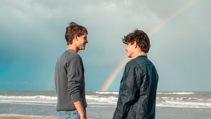Martin Miller (Manuel) et  Teo Inama Chiabrando (Felipe), "Sublime", de Mariano Biasin, sortie le 17 mai 2023 (OUTPLAY FILMS)