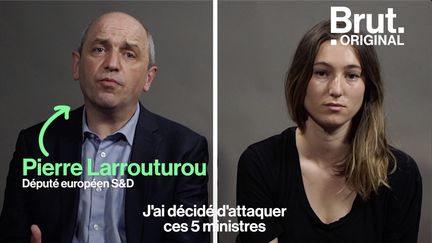 En exclusivité pour Brut et Le Monde, la militante Camille Étienne et l'eurodéputé Pierre Larrouturou annoncent porter plainte contre 5 ministres pour inaction face au dérèglement climatique.