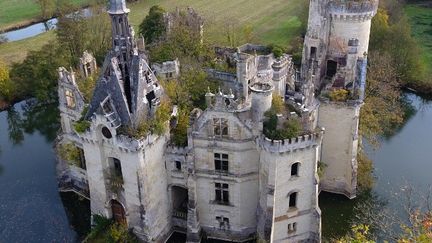 Le Château de La Mothe-Chandeniers (Vienne)
 (GUILLAUME SOUVANT / AFP)