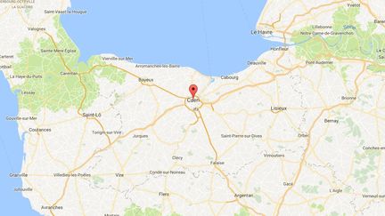 La famille est installée à Caen (Calvados) depuis cinq ans (CAPTURE D'ECRAN GOOGLE MAPS)