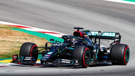 Lewis Hamilton a remporté le 88e Grand Prix de sa carrière. (XAVI BONILLA / XAVI BONILLA)