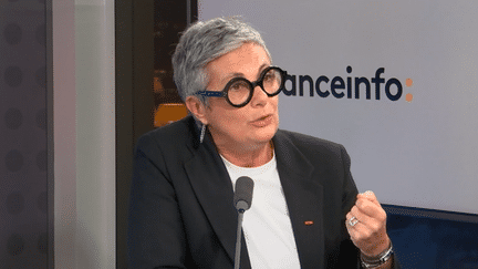 Laurence Peyraut, directrice générale du LEEM, le 19 novembre 2024. (FRANCEINFO / RADIO FRANCE)