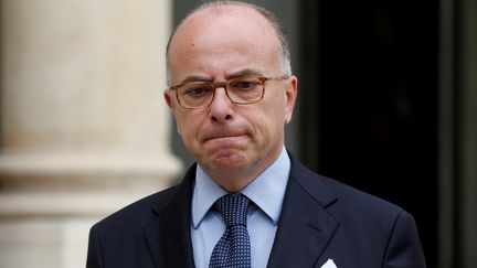 Bernard Cazeneuve, à l'Elysée, à Paris, mercredi 27 juillet 2016.&nbsp; (BENOIT TESSIER / REUTERS)