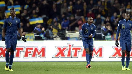 Paul Pogba, Eric Abidal et Blaise Matuidi. 