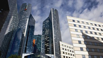 Immeubles du quartier d'affaires de la D&eacute;fense (Hauts-de-Seine), pr&egrave;s de Paris. (YVAN TRAVERT / PHOTONONSTOP / AFP)