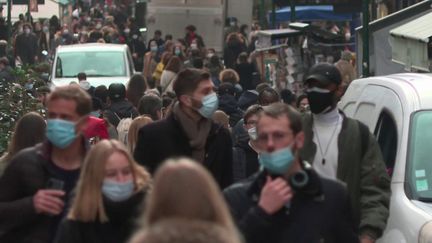 Paris&nbsp;: le retour du masque obligatoire dans la rue divise les habitants&nbsp; (France 3)