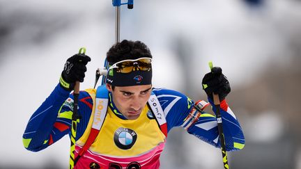 Martin Fourcade a égalé Raphaël Poirée en remportant un 44e succès (ALEXANDER VILF / RIA NOVOSTI)