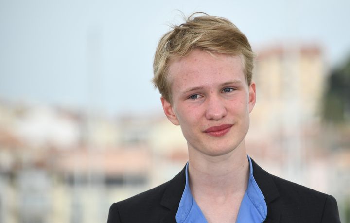 L'acteur belge de 16 ans Victor Polster a été récompensé du Prix d'interprétation "Un Certain regard" pour son rôle dans "Girl" de Lukas Dhont.
 (Anne-Christine POUJOULAT / AFP)