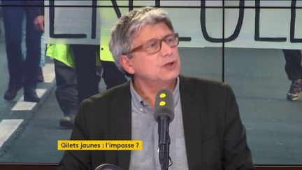 Éric Coquerel, député La France insoumise de Seine-Saint-Denis, était l'invité du 19h20 politique, jeudi 29 novembre 2018.&nbsp; (FRANCEINFO / RADIOFRANCE)