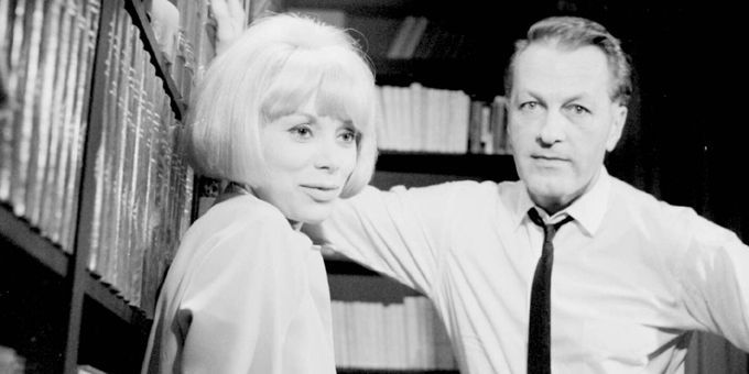 François Chalais avec Mireille Darc en 1962
 (DALMAS/SIPA)