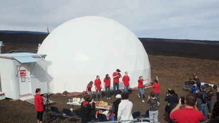 Science : retour du "martien" français