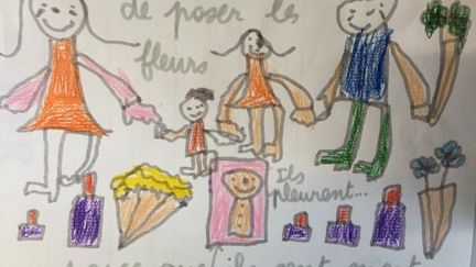 Dessin d'un élève parisien. (DR)