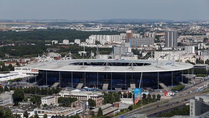 Le Stade de France fête ses 20 ans dimanche 28 janvier 2018. Ci-contre, une vue générale du Stade de France, lors de l'Euro de football en juillet 2016. (MATTHIEU ALEXANDRE / AFP)